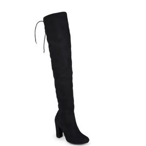 Maya thigh hi sexy boots 4” heel